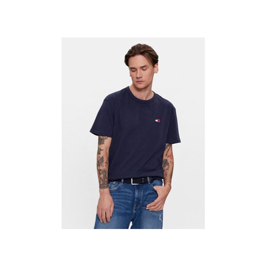 Tommy Jeans T-Shirt Classic Xs Badge DM0DM17870 Granatowy Classic Fit ze sklepu MODIVO w kategorii T-shirty męskie - zdjęcie 168671927