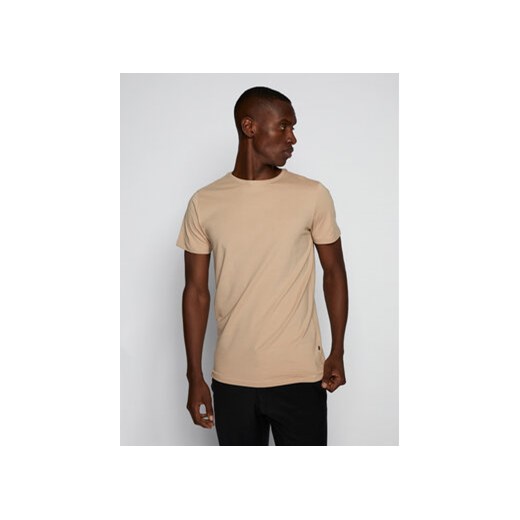 Matinique T-Shirt Jermalink 30200604 Beżowy Regular Fit ze sklepu MODIVO w kategorii T-shirty męskie - zdjęcie 168672306