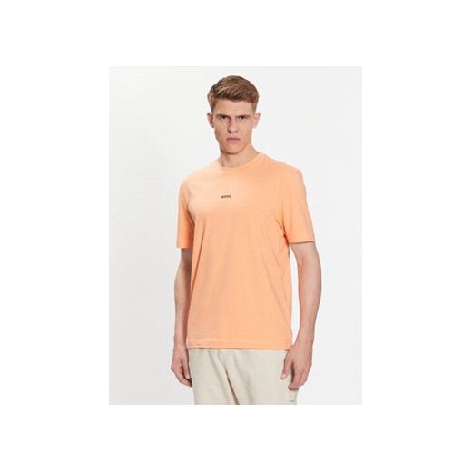 Boss T-Shirt Tchup 50473278 Pomarańczowy Relaxed Fit XL okazja MODIVO