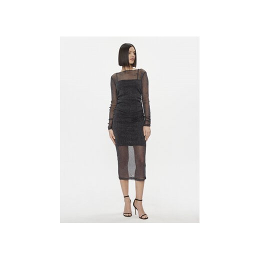 Please Sukienka koktajlowa A1WCCFQ000 Czarny Slim Fit ze sklepu MODIVO w kategorii Sukienki - zdjęcie 168672368