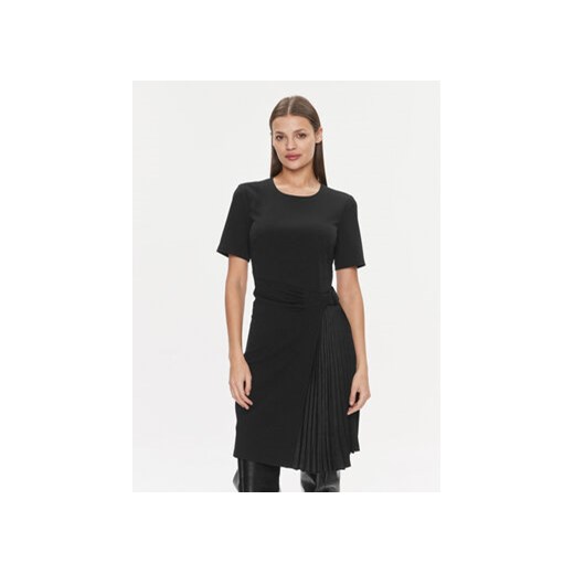 DKNY Sukienka codzienna DD3K1461 Czarny Regular Fit ze sklepu MODIVO w kategorii Sukienki - zdjęcie 168672465
