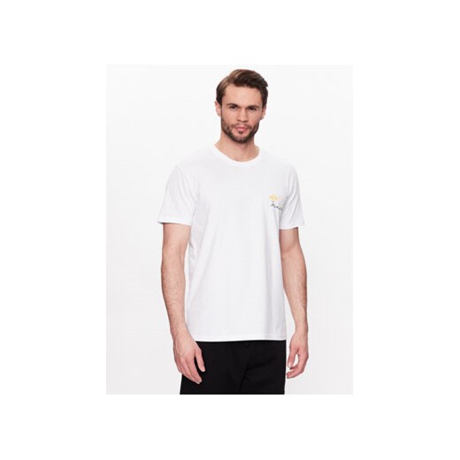Alpha Industries T-Shirt Muhammad Ali 136517 Biały Regular Fit ze sklepu MODIVO w kategorii T-shirty męskie - zdjęcie 168673127
