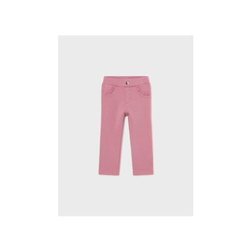 Mayoral Spodnie materiałowe 560 Różowy Regular Fit ze sklepu MODIVO w kategorii Spodnie i półśpiochy - zdjęcie 168673337