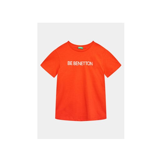 United Colors Of Benetton T-Shirt 3I1XC10BI Czerwony Regular Fit United Colors Of Benetton 150 MODIVO