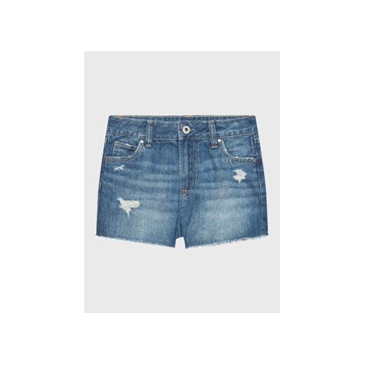 Pepe Jeans Szorty jeansowe Patty Short PG800783MR1 Niebieski Regular Fit ze sklepu MODIVO w kategorii Spodenki dziewczęce - zdjęcie 168673837