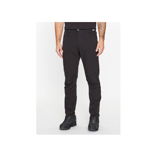 Regatta Spodnie outdoor Kennick RMJ275R Czarny Regular Fit ze sklepu MODIVO w kategorii Spodnie męskie - zdjęcie 168674549