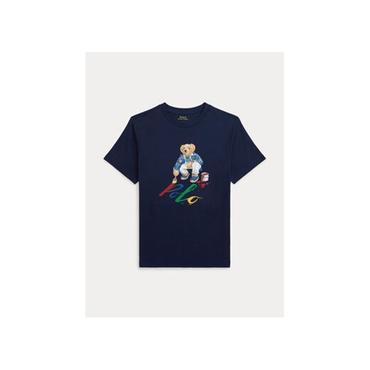 Polo Ralph Lauren T-Shirt Ss Cn 323853828025 Granatowy Regular Fit ze sklepu MODIVO w kategorii T-shirty chłopięce - zdjęcie 168674788