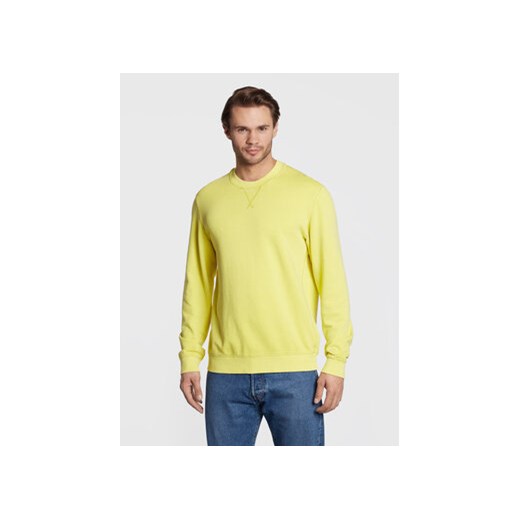 s.Oliver Bluza 2120921 Żółty Regular Fit ze sklepu MODIVO w kategorii Bluzy męskie - zdjęcie 168674925