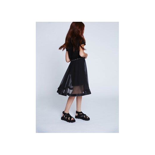 DKNY Spódnica D33606 S Czarny Regular Fit ze sklepu MODIVO w kategorii Spódnice dziewczęce - zdjęcie 168675127