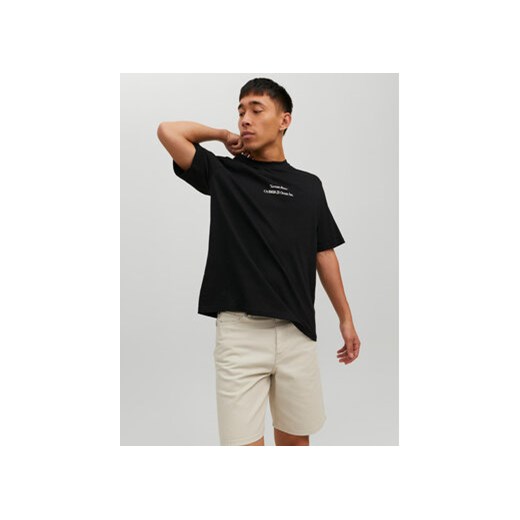 Jack&Jones T-Shirt Grocery 12230754 Czarny Oversize ze sklepu MODIVO w kategorii T-shirty męskie - zdjęcie 168675395