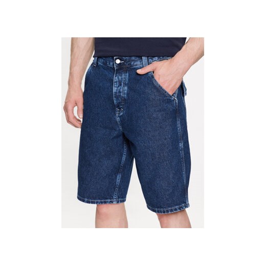 Tommy Jeans Szorty jeansowe Aiden DM0DM16752 Niebieski Relaxed Fit ze sklepu MODIVO w kategorii Spodenki męskie - zdjęcie 168675587