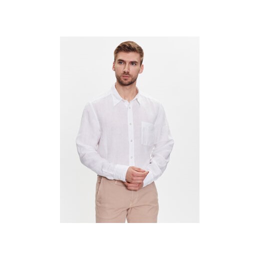 Boss Koszula Relegant_6 50489344 Biały Regular Fit ze sklepu MODIVO w kategorii Koszule męskie - zdjęcie 168675869