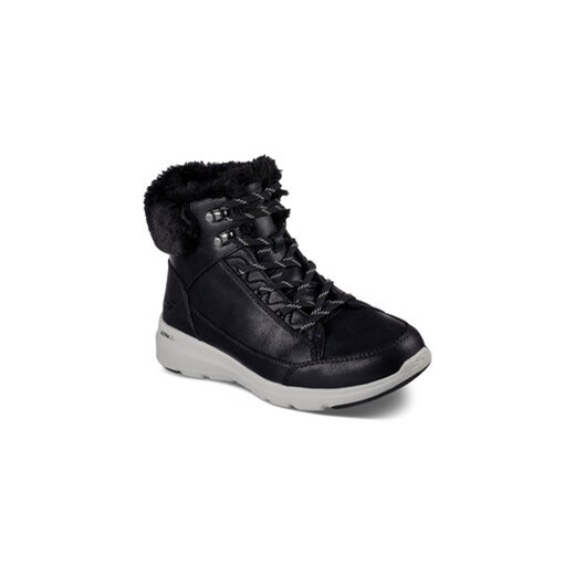 Skechers Botki Glacial Ultra Cozyly 144178/BLK Czarny Skechers 36_5 okazyjna cena MODIVO