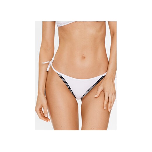 Calvin Klein Swimwear Dół od bikini KW0KW01992 Biały ze sklepu MODIVO w kategorii Stroje kąpielowe - zdjęcie 168676368