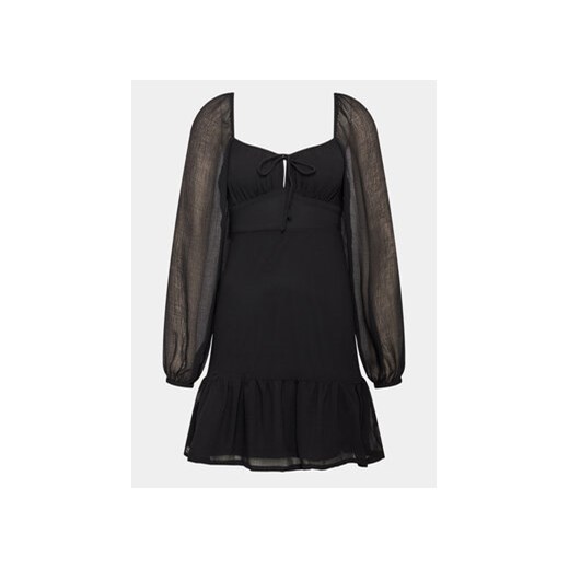 Gina Tricot Sukienka codzienna 19320 Czarny Regular Fit Gina Tricot L wyprzedaż MODIVO