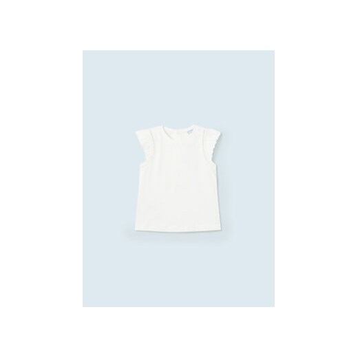 Mayoral T-Shirt 1012 Biały ze sklepu MODIVO w kategorii Bluzki dziewczęce - zdjęcie 168676485