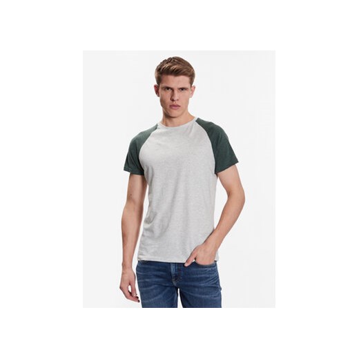 Brave Soul T-Shirt MTS-149BAPTISTK Szary Regular Fit ze sklepu MODIVO w kategorii T-shirty męskie - zdjęcie 168677158
