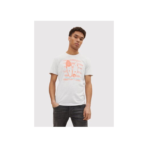 Tom Tailor T-Shirt 1031577 Szary Regular Fit ze sklepu MODIVO w kategorii T-shirty męskie - zdjęcie 168677386