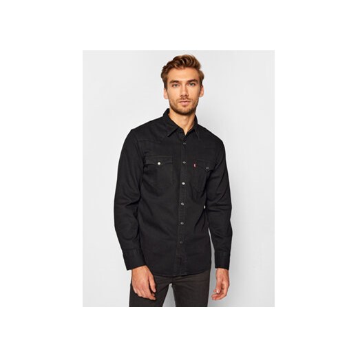 Levi's® Koszula Barstow Western Standard 85744-0002 Czarny Standard Fit ze sklepu MODIVO w kategorii Koszule męskie - zdjęcie 168677556