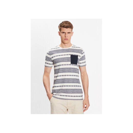 INDICODE T-Shirt Raffa 40-925 Granatowy Regular Fit ze sklepu MODIVO w kategorii T-shirty męskie - zdjęcie 168677865