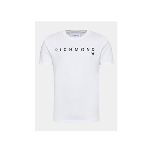 Richmond X T-Shirt UMA23082TS Biały Regular Fit ze sklepu MODIVO w kategorii T-shirty męskie - zdjęcie 168677926