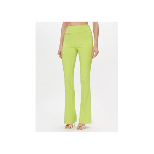Rinascimento Spodnie materiałowe CFC0117682003 Zielony Regular Fit ze sklepu MODIVO w kategorii Spodnie damskie - zdjęcie 168678026