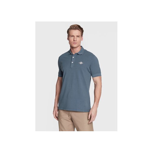 Replay Polo M3070A.000.22696G Niebieski Regular Fit ze sklepu MODIVO w kategorii T-shirty męskie - zdjęcie 168678576