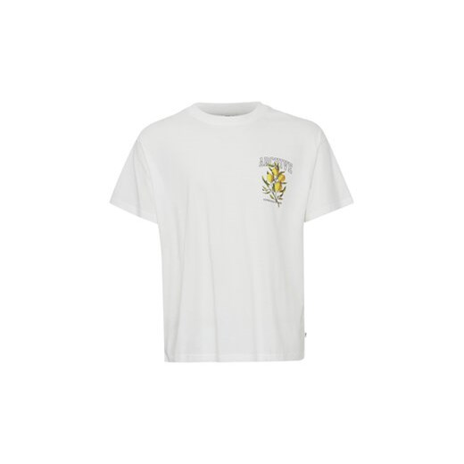 Solid T-Shirt 21107784 Biały Regular Fit ze sklepu MODIVO w kategorii T-shirty męskie - zdjęcie 168679059