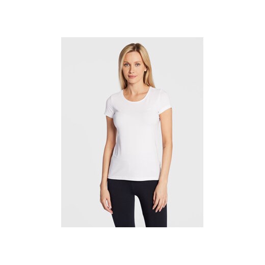 4F T-Shirt H4Z22-TSD350 Biały Regular Fit ze sklepu MODIVO w kategorii Bluzki damskie - zdjęcie 168679259