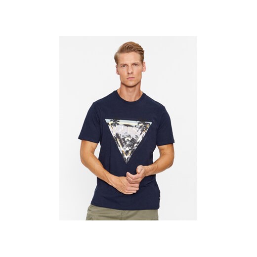 Guess T-Shirt M3BI65 K9RM1 Granatowy Slim Fit ze sklepu MODIVO w kategorii T-shirty męskie - zdjęcie 168679485