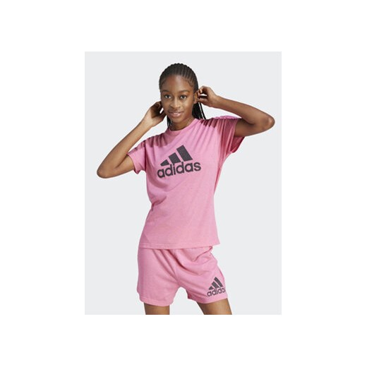 adidas T-Shirt Future Icons Winners 3.0 IM2417 Różowy Regular Fit ze sklepu MODIVO w kategorii Bluzki damskie - zdjęcie 168680356