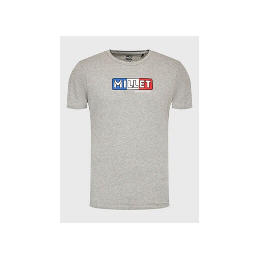 Millet T-Shirt M1921 Ts Ss M Miv9316 Szary Regular Fit ze sklepu MODIVO w kategorii T-shirty męskie - zdjęcie 168680777
