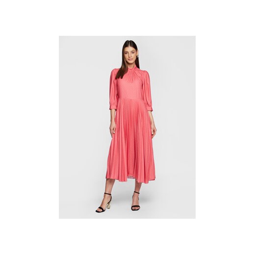 Closet London Sukienka codzienna D8163 Różowy Regular Fit ze sklepu MODIVO w kategorii Sukienki - zdjęcie 168680789