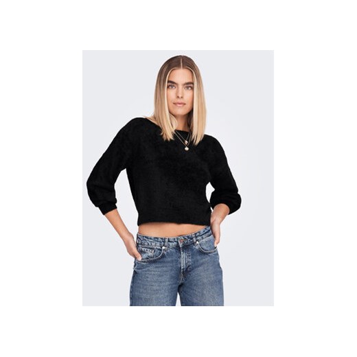 ONLY Sweter 15235973 Czarny Regular Fit ze sklepu MODIVO w kategorii Swetry damskie - zdjęcie 168681278