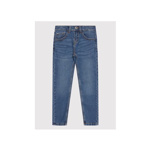 Pepe Jeans Jeansy Teo PB201776 Niebieski Super Skinny Fit ze sklepu MODIVO w kategorii Spodnie chłopięce - zdjęcie 168682056