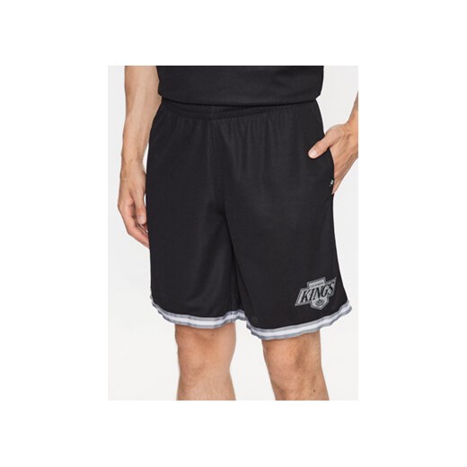 47 Brand Szorty sportowe Los Angeles Kings Back Court 47 Grafton Shorts Czarny Regular Fit ze sklepu MODIVO w kategorii Spodenki męskie - zdjęcie 168682588