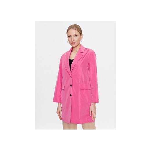 Marella Płaszcz przejściowy Ampolla 2330210534 Różowy Regular Fit ze sklepu MODIVO w kategorii Płaszcze damskie - zdjęcie 168683296