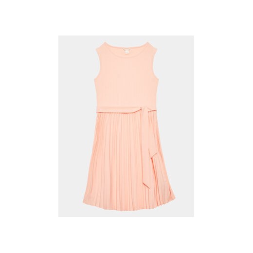 Guess Sukienka codzienna J2GK40 RC1S0 Pomarańczowy Regular Fit ze sklepu MODIVO w kategorii Sukienki dziewczęce - zdjęcie 168683455