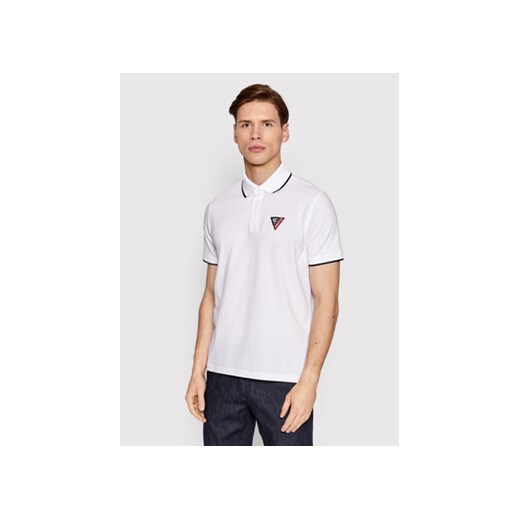 Musto Polo 82323 Biały Regular Fit ze sklepu MODIVO w kategorii T-shirty męskie - zdjęcie 168683477
