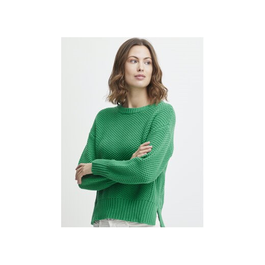 Fransa Sweter 20611827 Zielony Regular Fit ze sklepu MODIVO w kategorii Swetry damskie - zdjęcie 168683498