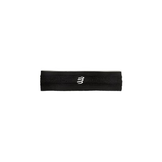 Compressport Opaska materiałowa Thin Headband On/Off CU00010B Czarny ze sklepu MODIVO w kategorii Dodatki męskie - zdjęcie 168683609