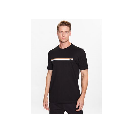 Boss T-Shirt 50486211 Czarny Regular Fit ze sklepu MODIVO w kategorii T-shirty męskie - zdjęcie 168684335