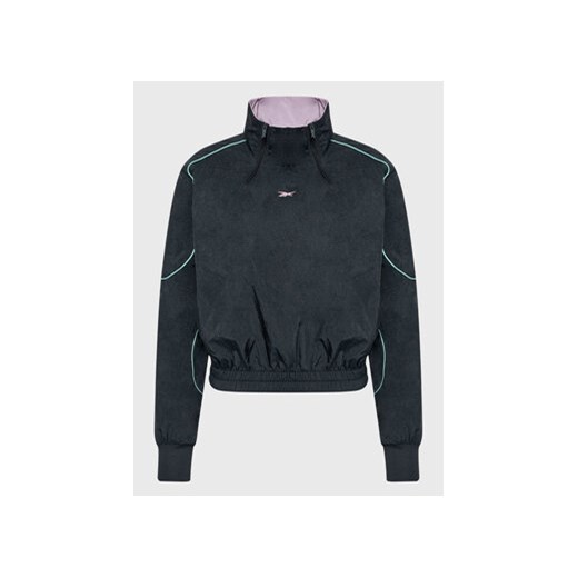Reebok Bluza HG1176 Czarny Regular Fit ze sklepu MODIVO w kategorii Bluzy damskie - zdjęcie 168684638
