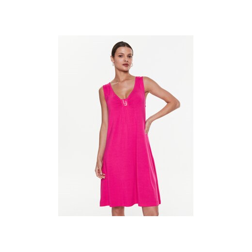 Liu Jo Beachwear Sukienka letnia VA3049 J5360 Różowy Regular Fit S wyprzedaż MODIVO
