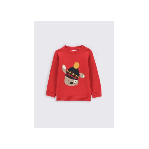 Coccodrillo Sweter ZC2172101CWN Czerwony Regular Fit ze sklepu MODIVO w kategorii Bluzy i swetry - zdjęcie 168684989
