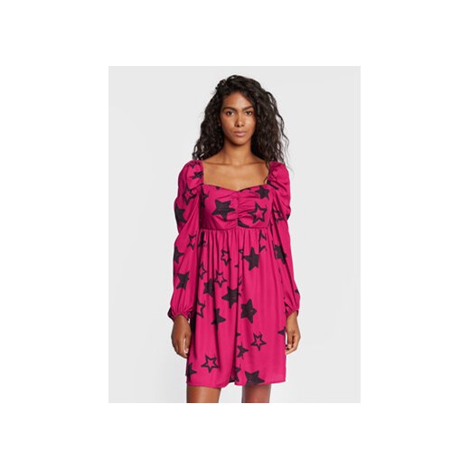 Please Sukienka koktajlowa A1FHBDG000 Różowy Regular Fit ze sklepu MODIVO w kategorii Sukienki - zdjęcie 168685637