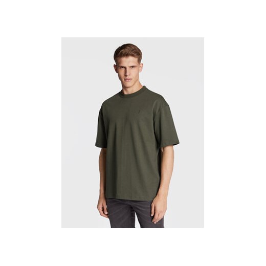 Blend T-Shirt 20714842 Zielony Oversize ze sklepu MODIVO w kategorii T-shirty męskie - zdjęcie 168685765