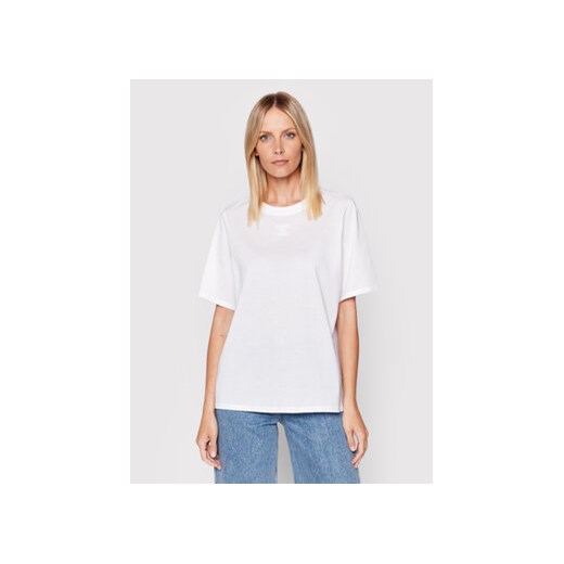 Notes Du Nord T-Shirt Dara 12747 Biały Relaxed Fit ze sklepu MODIVO w kategorii Bluzki damskie - zdjęcie 168685907