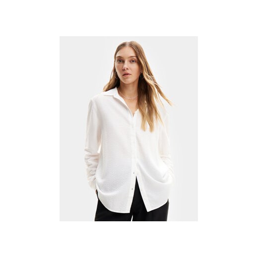 Desigual Koszula Genova 24SWCW36 Biały Regular Fit ze sklepu MODIVO w kategorii Koszule damskie - zdjęcie 168686575