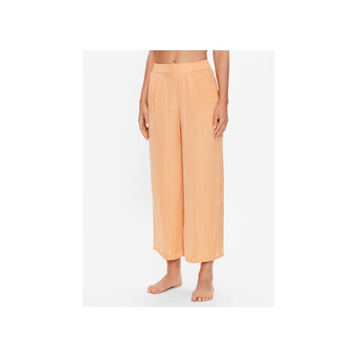 Etam Spodnie piżamowe 6538054 Pomarańczowy Relaxed Fit ze sklepu MODIVO w kategorii Piżamy damskie - zdjęcie 168686938